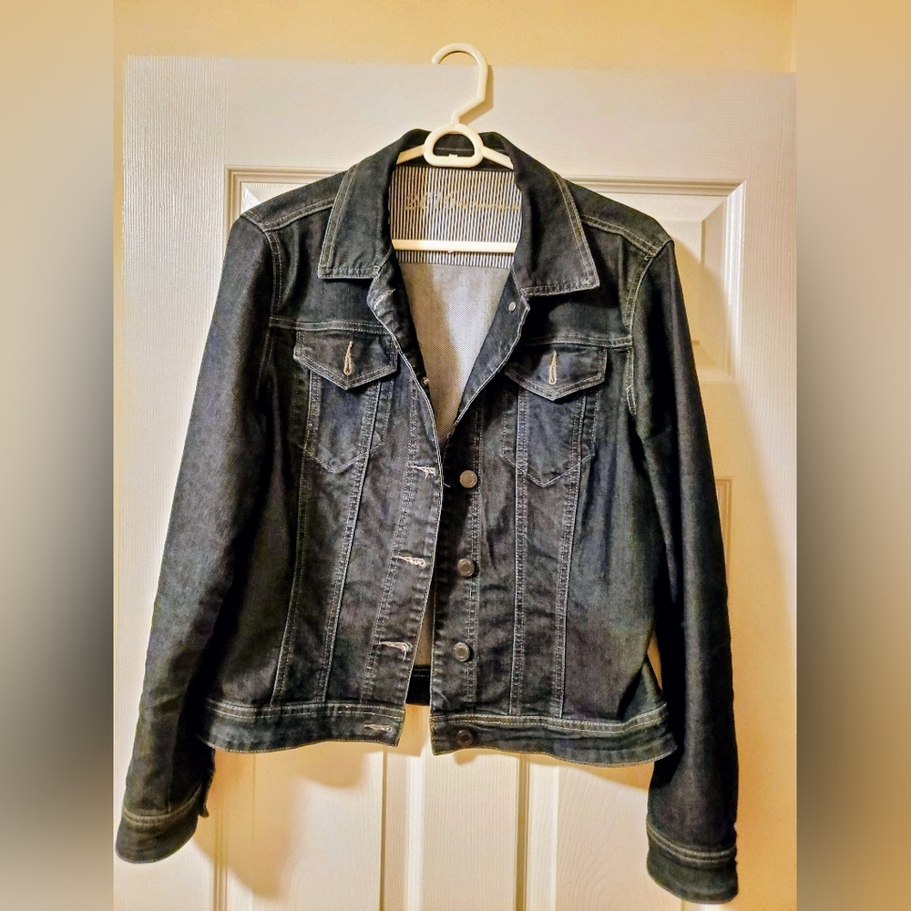 Parasuco Strech Jean Jacket Large New
